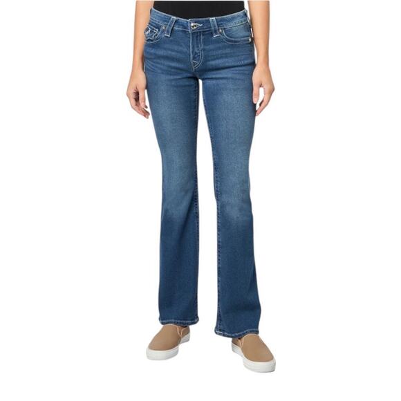 True Religion Denim - New True Religion Becca Mid Rise Bootcut Jeans Women’s Size 27